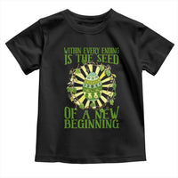 Within Every Ending Is The Seed Of A New Beginning Toddler T Shirt Ostara Pagan Eostre Easter Day