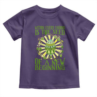 Within Every Ending Is The Seed Of A New Beginning Toddler T Shirt Ostara Pagan Eostre Easter Day