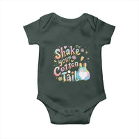 Funny Easter Day Retro Bunny Shake Your Cotton Tail Baby Onesie