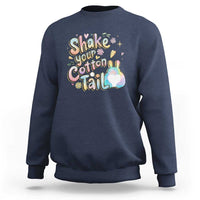 Funny Easter Day Retro Bunny Shake Your Cotton Tail Sweatshirt