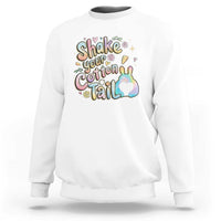 Funny Easter Day Retro Bunny Shake Your Cotton Tail Sweatshirt