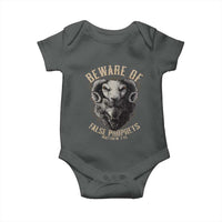 Beware Of False Prophets Baby Onesie Christian Sheep Wolf
