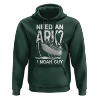 Funny Need An Ark I Noah Guy Hoodie Christian Pun
