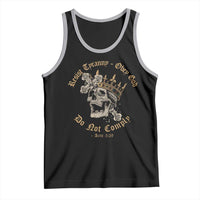 Eastern Orthodox Christian Tank Top Resist Tyranny Obey God Do Not Comply Skull
