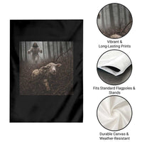 Christian Biblical Parable Of Lost Sheep Scene Garden Flag Funny Photo