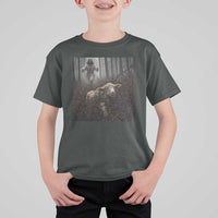 Christian Biblical Parable Of Lost Sheep Scene T Shirt For Kid Funny Photo