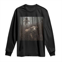 Christian Biblical Parable Of Lost Sheep Scene Long Sleeve Shirt Funny Photo
