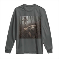 Christian Biblical Parable Of Lost Sheep Scene Long Sleeve Shirt Funny Photo
