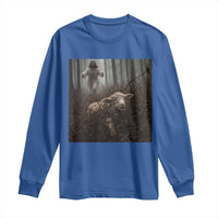 Christian Biblical Parable Of Lost Sheep Scene Long Sleeve Shirt Funny Photo