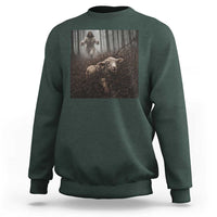 Christian Biblical Parable Of Lost Sheep Scene Sweatshirt Funny Photo