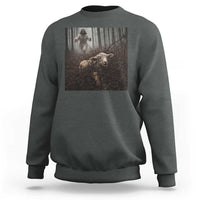 Christian Biblical Parable Of Lost Sheep Scene Sweatshirt Funny Photo