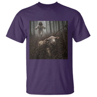 Christian Biblical Parable Of Lost Sheep Scene T Shirt Funny Photo