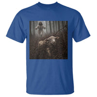 Christian Biblical Parable Of Lost Sheep Scene T Shirt Funny Photo