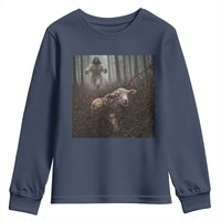 Christian Biblical Parable Of Lost Sheep Scene Youth Sweatshirt Funny Photo