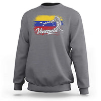 Venezuela Baseball Batter Venezuelan Sport Fan Sweatshirt