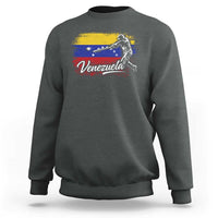 Venezuela Baseball Batter Venezuelan Sport Fan Sweatshirt