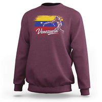 Venezuela Baseball Batter Venezuelan Sport Fan Sweatshirt