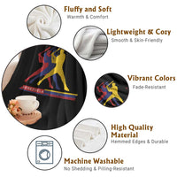 Baseball Venezuela Sport Fan Venezuelan Flag Batter Player Throw Blanket