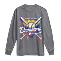 Venezuela Champions 2026 Long Sleeve Shirt Baseball Lover Home Plate Drip