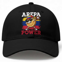 Funny Arepa Power Venezuela Baseball Lover Baseball Cap Cute Dabbing Arepa