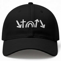 Christian Easter Baseball Cap 5 Gospel Symbols He Came Died Rose Ascended Jesus