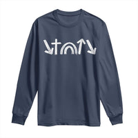 Christian Easter Long Sleeve Shirt 5 Gospel Symbols He Came Died Rose Ascended Jesus