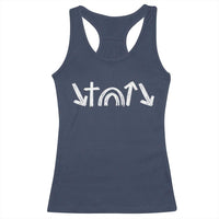 Christian Easter Racerback Tank Top 5 Gospel Symbols He Came Died Rose Ascended Jesus