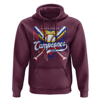 Venezuela Campeones Baseball Championship 2026 Hoodie Home Plate Drip
