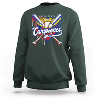 Venezuela Campeones Baseball Championship 2026 Sweatshirt Home Plate Drip