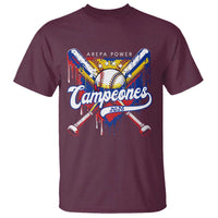 Venezuela Campeones Baseball Championship 2026 T Shirt Home Plate Drip