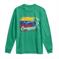 Venezuela Campeones Del Mundo Baseball Championship Long Sleeve Shirt