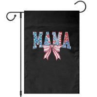 Funny American Patriotic Mama Coquette Garden Flag 4th Of July Mother's Day