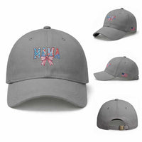 Funny American Patriotic Mama Coquette Baseball Cap 4th Of July Mother's Day