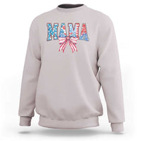 Funny American Patriotic Mama Coquette Sweatshirt 4th Of July Mother's Day