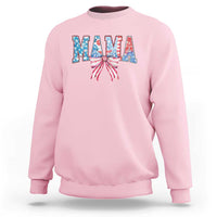 Funny American Patriotic Mama Coquette Sweatshirt 4th Of July Mother's Day