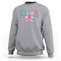 Funny American Patriotic Mama Coquette Sweatshirt 4th Of July Mother's Day