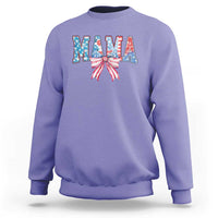 Funny American Patriotic Mama Coquette Sweatshirt 4th Of July Mother's Day