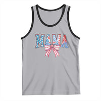 Funny American Patriotic Mama Coquette Tank Top 4th Of July Mother's Day