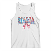 Funny American Patriotic Mama Coquette Tank Top 4th Of July Mother's Day