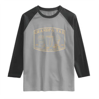 Funny Grandpa Tax Making Sure It's Not Poison Raglan Shirt Father's Day