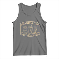 Funny Grandpa Tax Making Sure It's Not Poison Tank Top Father's Day