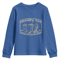 Funny Grandpa Tax Making Sure It's Not Poison Youth Sweatshirt Father's Day