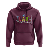 Funny Laboratory Scientist Hoodie Lab Mode On Chemistry Medical