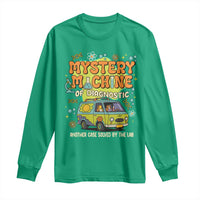 Funny Laboratory Week Scientist Long Sleeve Shirt Mystery Machine Of Diagnostic Chemistry Medical Van