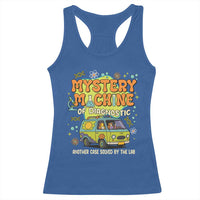 Funny Laboratory Week Scientist Racerback Tank Top Mystery Machine Of Diagnostic Chemistry Medical Van