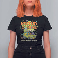 Funny Laboratory Week Scientist T Shirt For Women Mystery Machine Of Diagnostic Chemistry Medical Van