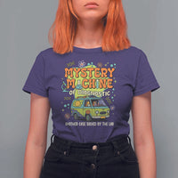 Funny Laboratory Week Scientist T Shirt For Women Mystery Machine Of Diagnostic Chemistry Medical Van