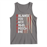 Stroke Awareness Tank Top BEFAST Stroke Symptoms Vintage American Flag