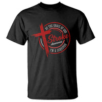 By The Grace Of God I'm A Survivor Stroke Awareness T Shirt