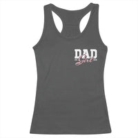 Dad Girl 2026 Racerback Tank Top Soon to Be Daddy of Baby Girl